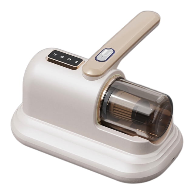 Luzkey Hand Vacuum Wireless Mite Remover Cleaning Machine for Sheets Carpet Clothes white