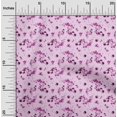 thumbnail image 2 of oneOone Silk Tabby Light Pink Fabric Abstract Floral Craft Projects Decor Fabric Printed By The Yard 42 Inch Wide, 2 of 4