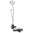 thumbnail image 3 of Clip Lampe de Bureau LED Double Lampe de Table de Lecture pour la Chambre à Coucher 10 Engrenages, 3 of 8