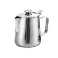 thumbnail image 1 of Stainless Steel Coffee Milk Frothing Jug Bar 350ml with Lid, 1 of 8