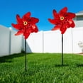 thumbnail image 5 of Reflective Windmill Device for Outdoor Gardens and Patios to Deter Birds with Sparkling Motion 2PCS, 5 of 5