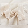 thumbnail image 4 of Curtainking Rideaux à Pattes Arrière 63 Pouces Beige Brut Rideaux Filtrant la Lumière Salon Chambre Draperies Poche pour Tringle Lin Rideaux Style Ferme Lot de 2, 4 of 7