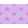 thumbnail image 1 of Ahgly Company Machine Washable Indoor Rectangle Transitional Heliotrope Purple Area Rugs, 5' x 8', 1 of 7