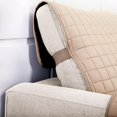 thumbnail image 4 of 2024 Produits pour Animaux Housse de Meuble Protecteur Réversible pour Chaise Chiens & Chats Bleu Marine/gris, 4 of 5