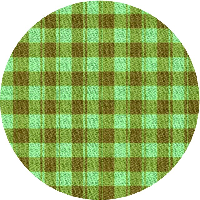 Ahgly Tapis d'Intérieur Lavable en Machine Carré Transitionnel Vert Émeraude, 3 Pieds Carré