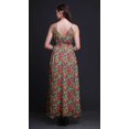 thumbnail image 2 of Bimba Robe de Plage Bohème Longue Sans Manches à Bretelles Imprimée Florale pour Femme - Très Petit, 2 of 4