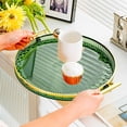 thumbnail image 1 of TopLLC High Color Water Cup Tray Home Living Room Teacup Tea Tray Desktop Cup Storage Tray Premium Feeling Dinner Fruit Plastic Serving Tray Platters Cup Tray, 1 of 6