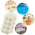 thumbnail image 2 of 10 Pcs Éponge Crémeuse Absorbant l'Huile pour Spa, Piscine et Spa, 2 of 8