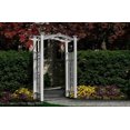 thumbnail image 4 of Vita Classic Florence Arbor, White PVC Vinyl, VA68133, 4 of 7