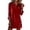 Red, variant on GDREDA Elegant Fashionable Midi Gown Casual Long Sleeve Party Dress With Sequin Applique For Women Daily Wear Black,S