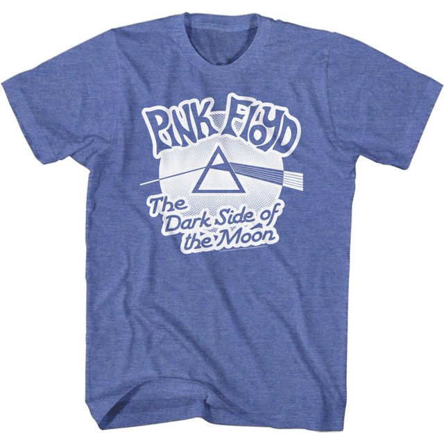 Pink Floyd Pf Dsotm Royal Heather T-Shirt pour Adulte