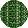 thumbnail image 1 of Ahgly Company Tapis d'Intérieur Lavable en Machine Carré Transitionnel Vert Lime Foncé, 3 Pieds Carré, 1 of 7