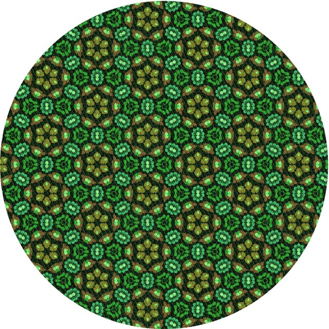Ahgly Company Tapis d'Intérieur Lavable en Machine Carré Transitionnel Vert Lime Foncé, 3 Pieds Carré