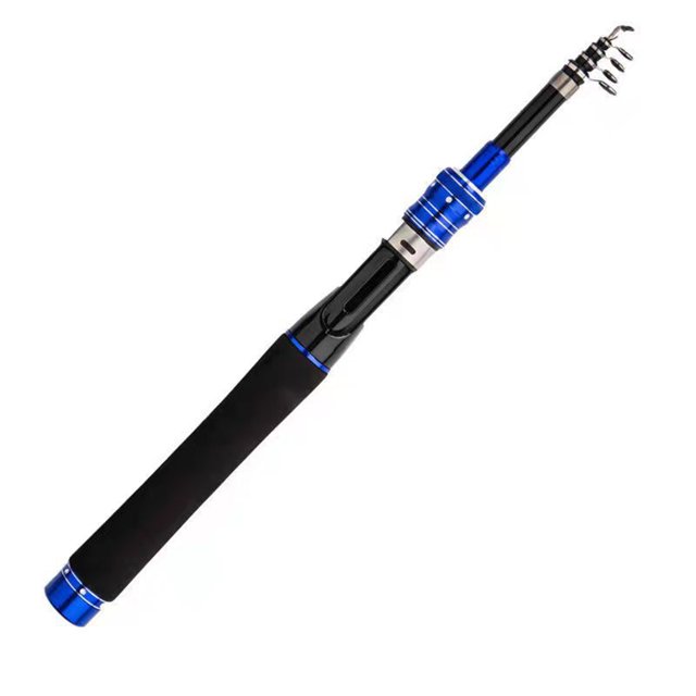 Telescopic Pole Set Fishing Rod & Reel Combo With EVA Handles For Sea Saltwater & Freshwater Outdoor Fishing