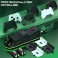 thumbnail image 3 of Dock Controller Charger Station for Series X S LED Controller Dual Stand Charging Dock with 2 4800mWh Rechargeable Batteries 4 Battery Covers, 3 of 7