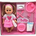 thumbnail image 1 of Baby Doll Set Creative Simulation Baby Realistic Doll Set Kids Doll Toy, 1 of 3