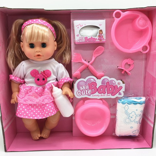 Baby Doll Set Creative Simulation Baby Realistic Doll Set Kids Doll Toy