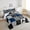 Dirt Bike Grid 01, variant on Wild Animals Comforter Set Safari Animals Print Comforter for Boys Girls Teens Cute Hippo Crocodile Lion Bedding Set Kids Cartoon Elephant Giraffe Duvet Set Room Decor Quilt Set Twin Size