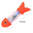 thumbnail image 4 of Christmas Catnip Toy Fish Shape Cat Chew Toy Cat Interactive Toy Pet Toy, 4 of 4