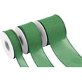 thumbnail image 2 of Joycrosso Burlap Wired Edge Ribbon 3 inch x 10 Yards, Forest Green, Ideal for Crafting, Gift Wrapping, Wreath, Christmas Tree, and Rustic Wedding Decorations, 2 of 4