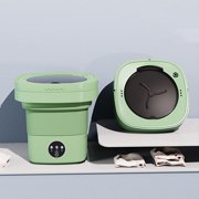 Cagogo Portable Washing Machine, 7L Compact Washer and Dryer Combo for Dorm Apartment RV, Integrated Washing and Spinning Machine, Mini Laundry Machine for Little One Clothes Travel Camping