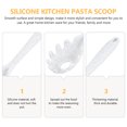 thumbnail image 3 of Silicone Spaghetti Server Kitchen Pasta Spoon Multi-functional Egg Spoon, 3 of 9