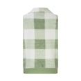 thumbnail image 4 of XZNGL Womens Plaid Print Patch Patchwork Cardigans Open Front Sleeveless Cardigan Plush Coat Tops, 4 of 5