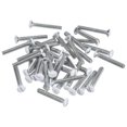 thumbnail image 1 of Uxcell Wall Plate Screws Outlet Screws Oval Head Milled Slot Panel Switch Plate Screws for Wall Light Electrical Cover Panel Replacement Silver White 1" 100Pcs, 1 of 5
