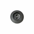 thumbnail image 2 of LA VOGUE 20 mm (0.79 in) 2-Hole Button - Black, 2 of 2