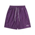thumbnail image 2 of Styesk Mens Shorts Men Solid Color Casual Fashion Loose Drawstring Pockets Exercise Beach Shorts Pants, 2 of 6
