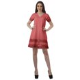 thumbnail image 1 of Moomaya Robes de Soirée pour Femmes Grande Taille Unies Tenue Décontractée Vêtements pour Dames, 1 of 5