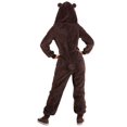 thumbnail image 2 of Brown Bear Adult Jumpsuit Costume, 2 of 4