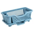 thumbnail image 2 of Dish Storage Rack Multifunctional with Drain Tray Utensil Dish Strainers Organizer Rack Dish Rack and Drainaboard Set for Kitchen, 2 of 8