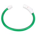 thumbnail image 2 of Lighted Glow Collar, Rechargeable LED Dog Collar 3 Light Modes Cuttable Length PVC TPU Weather   For Small Medium Large Dogs LED Flowing Collar Green, 2 of 8