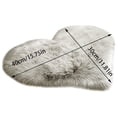 thumbnail image 2 of UsRHHA Faux Sheepskin Area Rugs, Non-Slip Bedroom Carpet Mats, Soft Floor Decor Rugs, 2 of 2