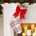 thumbnail image 4 of Temps de vacances Plaid Bow Bas, 21 pouces, multi couleur, 4 of 4