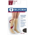 thumbnail image 3 of Truform Bas Mi-Mollet, Bout Fermé: 30 - 40 mmHg, Noir, Grand, 3 of 7