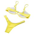 thumbnail image 5 of Women Push-up Padded Bra Bandage Bikini Set Swimsuit Triangle Swimwear Bathing, 5 of 5