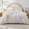 thumbnail image 1 of Gogreen Queen Duvet Cover Set, Soft & Breathable Microfiber 3 Pieces Queen Bedding Sets, Pattern Queen Comfy Duvet Cover Set, with Zipper Closure (Queen), 1 of 8