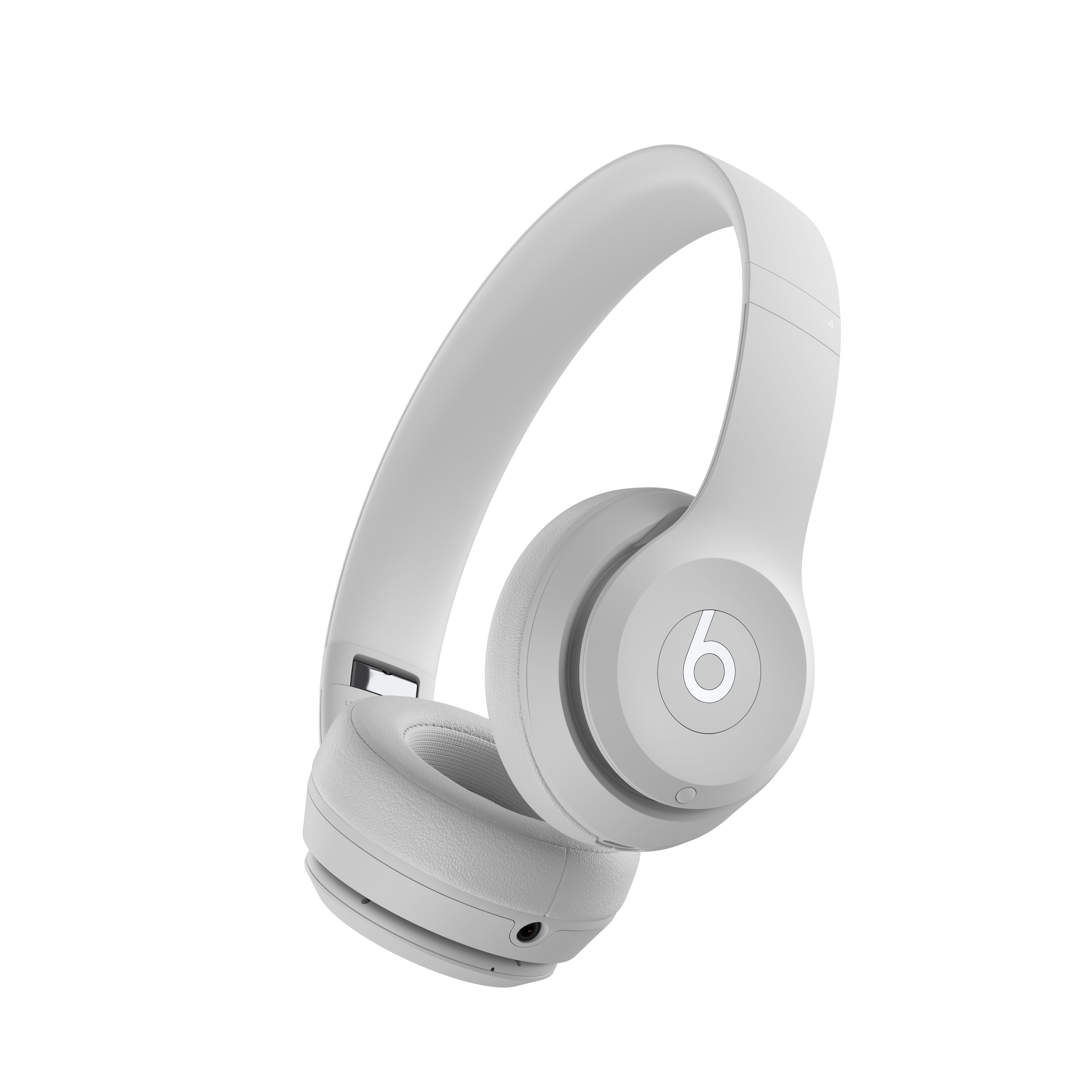 Refurbished Beats by Dr. Dre Solo 4 Drenched Gray On Ear Headphones MG7J4LL/A