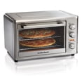 thumbnail image 1 of Hamilton Beach Countertop Convection Oven with Rotisserie, 1500 Watts, Stainless Steel (31103DC), 1 of 5