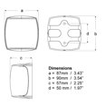 thumbnail image 3 of HELLA LIGHTS Navigation Light - 017460001, 3 of 3