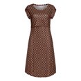 thumbnail image 2 of Robe d'Extérieur à Pois pour Femmes Enceintes et Allaitantes, Robe de Maternité pour Bébé, 2 of 8