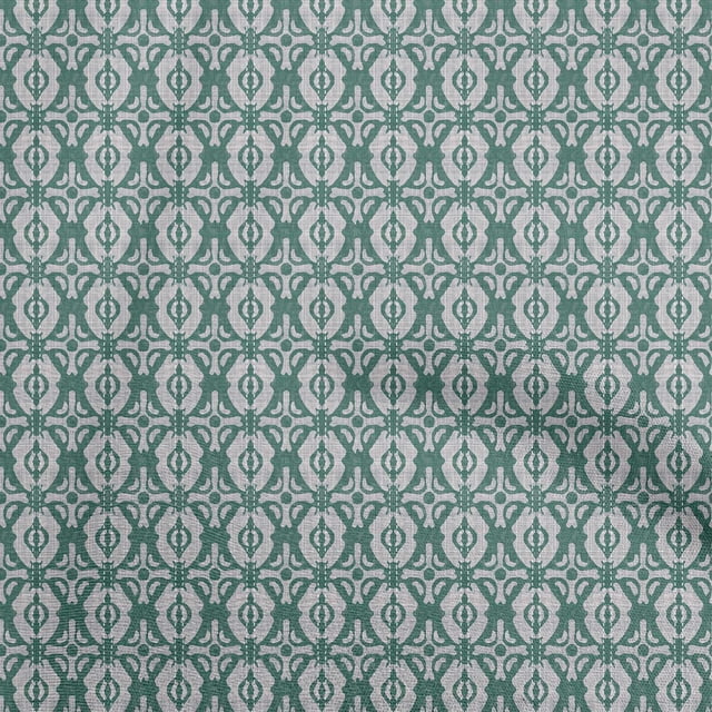oneOone Polyester Spandex Dark Teal Green Fabric Texture Craft Projects Decor Fabric Printed By The Yard 56 Inch Wide