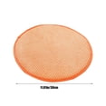 thumbnail image 3 of Aodebiao Solid Wood Round Stool Chair Cushion – Memory Foam Enhanced Ergonomic Design, Flock Material Multi-Purpose Floor Cushion for Home & Office (1-Pack), 3 of 6