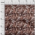 thumbnail image 2 of oneOone Cotton Silk Brown Fabric Abstract Sewing Craft Projects Fabric Prints By Yard 42 Inch Wide, 2 of 4
