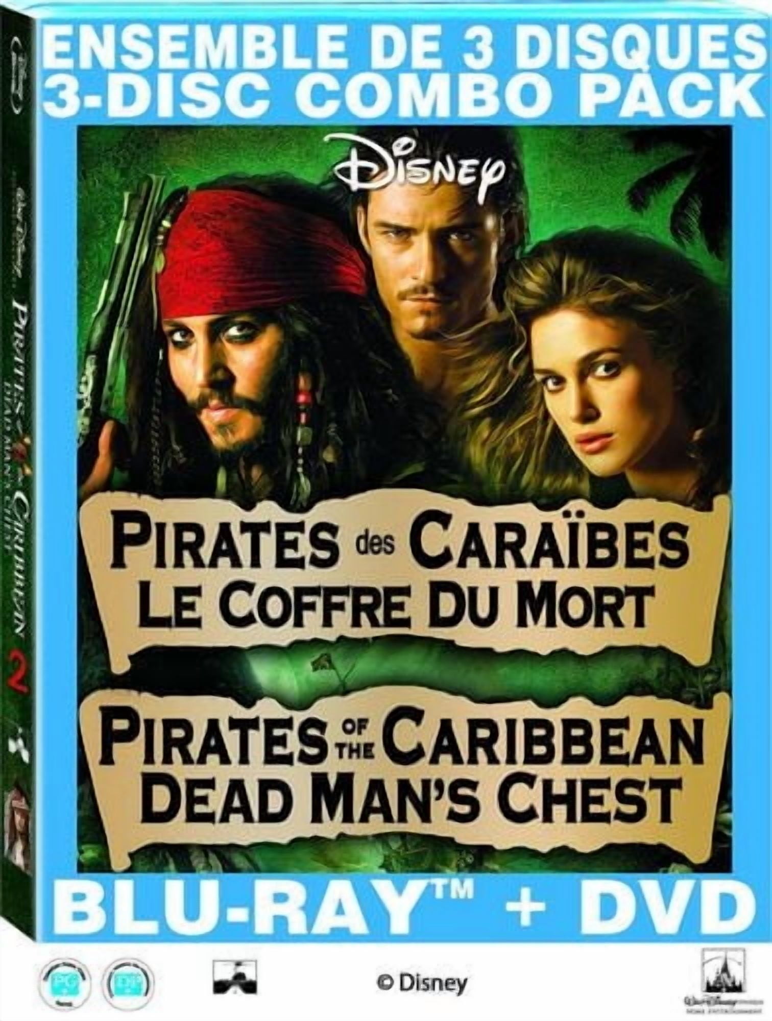 Pirates Des Caraïbes: Le Coffre Du Mort (2-Disques Blu-ray + DVD) (Bilingue)