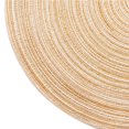 thumbnail image 2 of Amzcrzy Chemin de Table Napperons Ronds Napperons de Table Cuisine Table de Souper Coussinets Résistants à la Chaleur 35Cm Circle Place Napperons Tapis de Table, 2 of 4