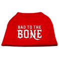 thumbnail image 1 of Bad To The Bone Dog Shirt Red Xl (16), 1 of 1