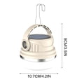 thumbnail image 3 of Ohufall Camping Essentials Rechargeable Solar Camping Light Long Lasting LED Hanging Outdoor Tent Lamp, 3 of 7